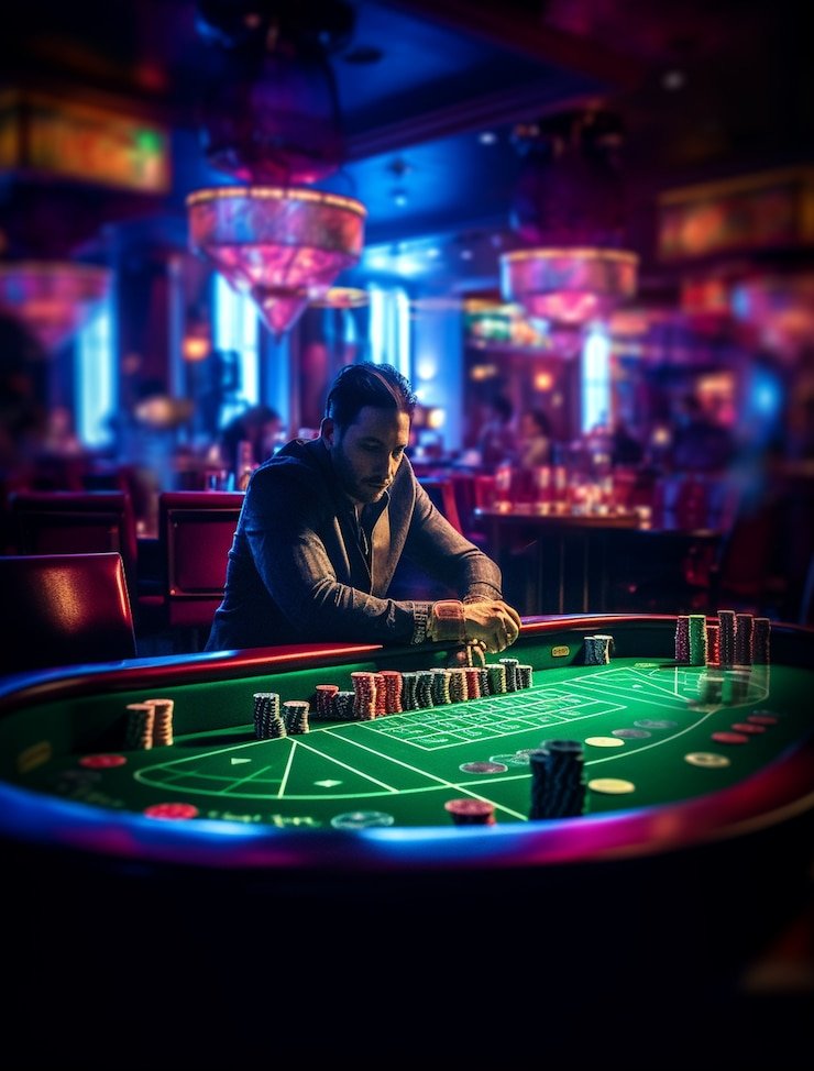 French Roulette wheel layout displayed on dewa bumi22 live dealer table